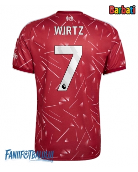 Liverpool Florian Wirtz #7 Tricou Fotbal Replică 2026-27 Barbati Acasa